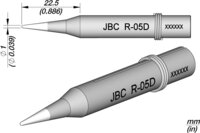 Soldeerstift voor 30ST/40ST/SL2020 en IN2100, serie CLASSIC, R05D #thumbnail-1