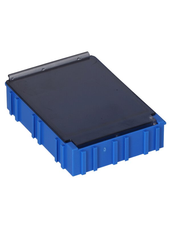 Boîte CMS ESD N4, 68 x 57 x 15 mm, bleu/transparent métallisé #2