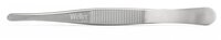 Weller Erem 25SA Precision Tweezers with Flat, Round Tips, Stainless Steel, 120 mm #thumbnail-1