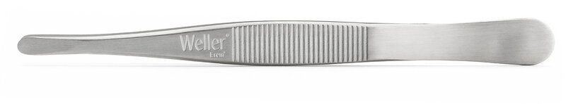 Weller Erem 25SA Precision Tweezers with Flat, Round Tips, Stainless Steel, 120 mm #1