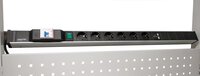 Barre d'énergie 836 mm, 6 prises + interrupteur + interrupteur FI + 2xUSB #thumbnail-2