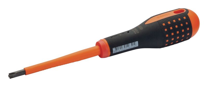 ERGO™-Screwdriver with three-component handle for slotted and Phillips screws, VDE insulated, 5 mm/PZ1 #1