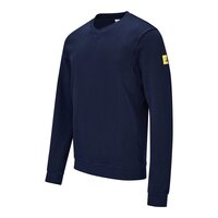 Sweat-shirt ESD, col en V, bleu marine, 3XL, coupe confort #thumbnail-2