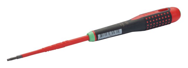 ERGO™-TORX® - wkrętak z trójkomponentową rękojeścią, izolowany VDE, SLIM, T30 x 150 mm