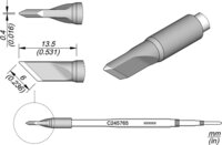 Lötspitze messerförmig, 6,0 x 0,4 mm, C245765 #thumbnail-1
