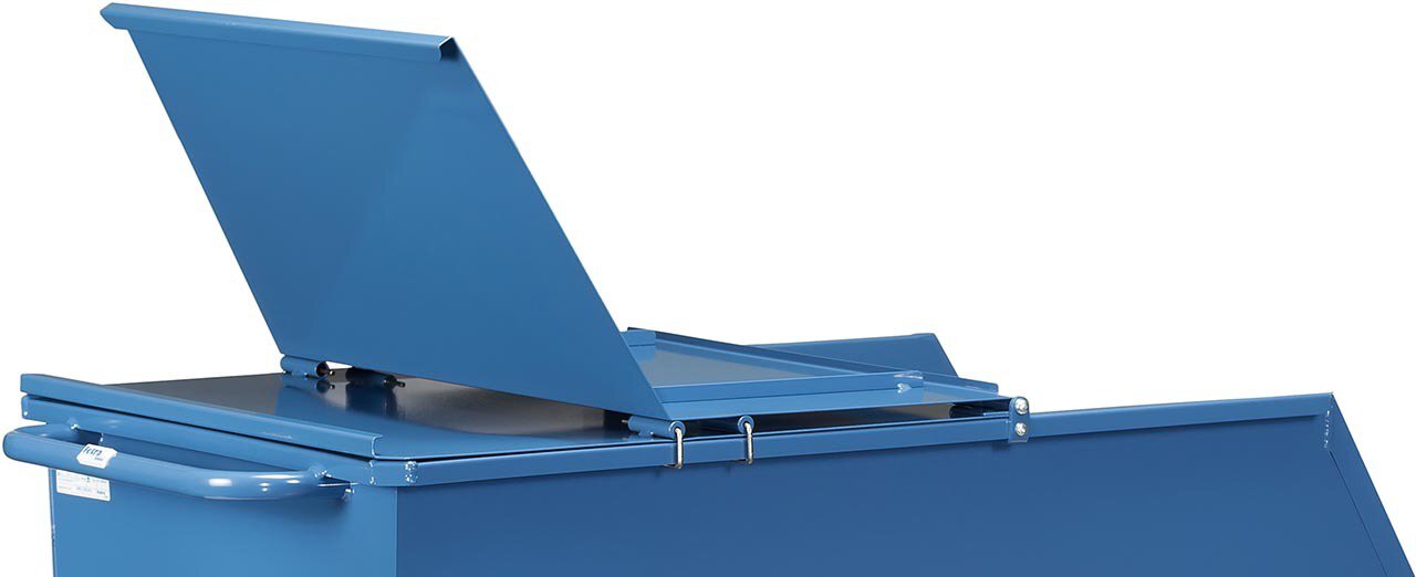 Couvercle rabattable s'ouvrant sur 2 côtés pour benne 4704  #zoom-3