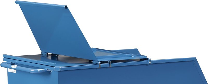 Couvercle rabattable s'ouvrant sur 2 côtés pour benne 4704  #3