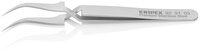 Precision Cross Tweezers, Smooth, Premium Stainless Steel, 115 mm #thumbnail-2