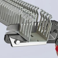 Schere für Kunststoffe auch für Kabelkanäle, brüniert, mit Mehrkomponenten-Hüllen, 275 mm #thumbnail-4