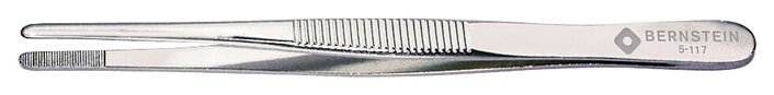 Anatomical forceps 145mm form 40 serrated #zoom-1