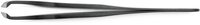Brucelles coupante avec tête coudée étroite. Pour fils tendres jusqu’au Ø 0,25 mm. De couleur noire. #thumbnail-4