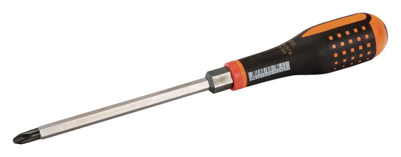 ERGO™ schroevendraaier met doorlopende kling en slagvast handvat voor kruiskopschroeven PH4 x 175 mm. #1