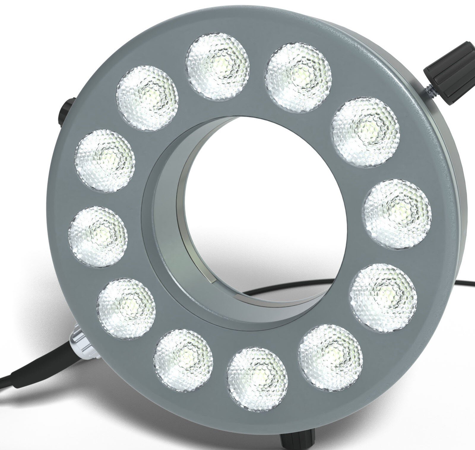 LED-Ringlicht RL12-18f PW, pur-weiß, 6.000 K #zoom-2