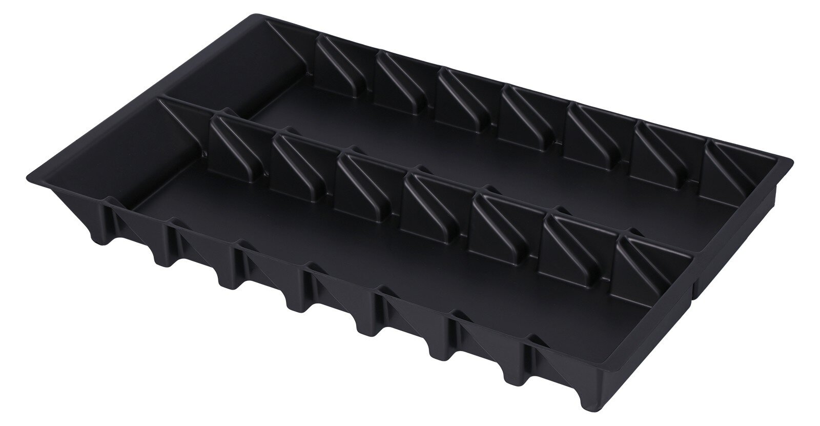 ESD pallet for 16 PCBs, Euro box, 350 x 225 x 30 mm #zoom-1
