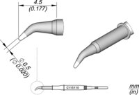Lötspitze konisch gebogen, D: 0,5 mm, C115110 #thumbnail-1