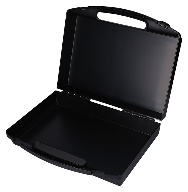 Coffret ESD, K2003 ESD, vide, noir, 410 x 272 x 113 mm