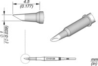 Punta di saldatura Filetto, D: 0,1 mm #thumbnail-1
