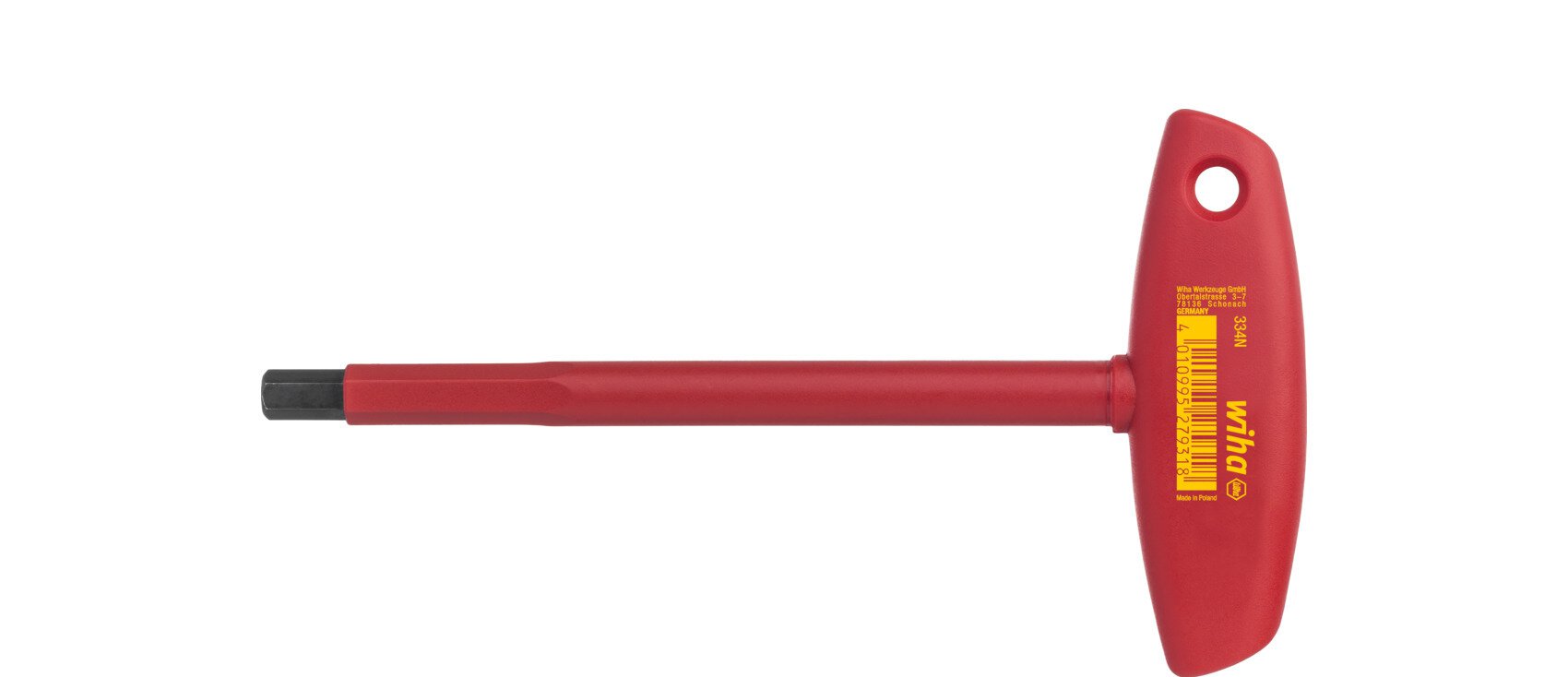 Clé à ergots avec poignée transversale electric Hexagon 4,0mm (27928) #zoom-1