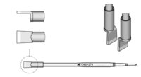 Panne à souder en forme de lame, 6 x 1,2 mm #thumbnail-2