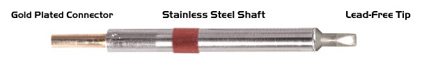 Soldeerstift beitel 30° 3,20mm (0,13") #zoom-1