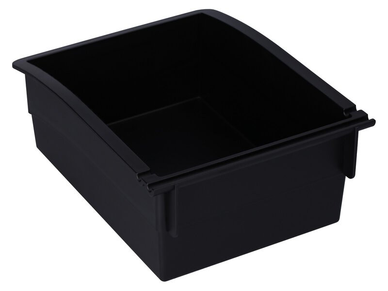Bac de travail ESD, PS, noir, 180 x 130 x 79 mm #2