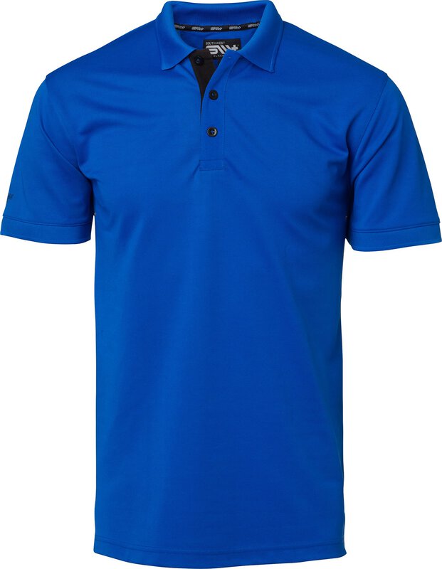 Polo Somerton, uomo, blu cobalto, 4XL #1