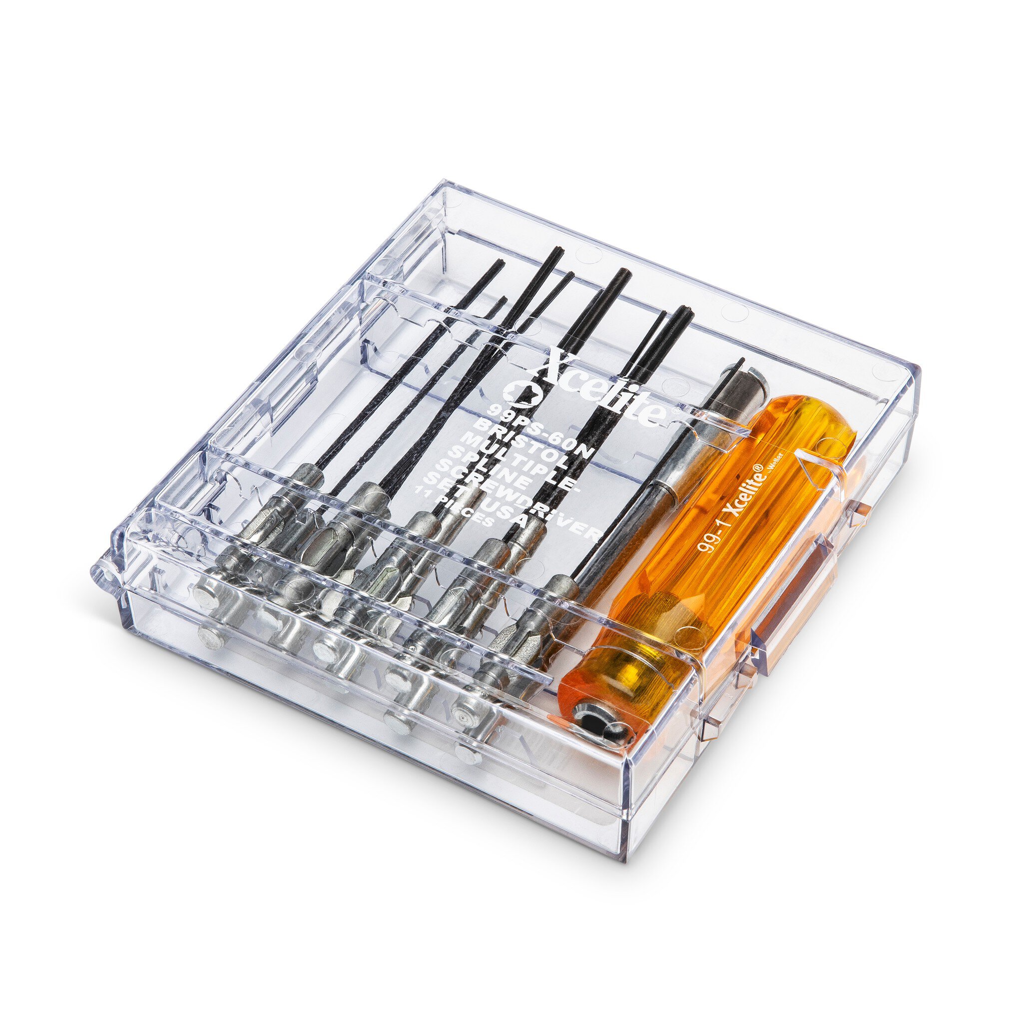 Set di cacciaviti Bristol Weller Xcelite da 11 pezzi con dentatura multipla - misure in pollici #zoom-2