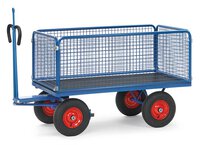 Hand platform truck with towing eye Loading area 1600 x 900 mm  #thumbnail-1