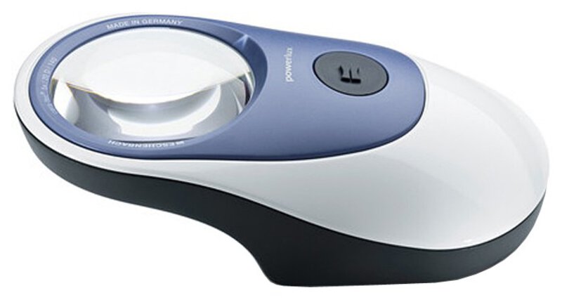 Beleuchtete Standlupe powerlux, 5x, 20 dpt., D=58 mm, 8000K, kaltweiß #3