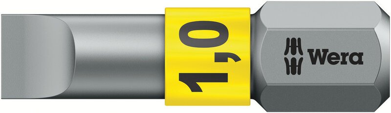 BTZ bit for slotted screws, 1 x 5.5 x 25 mm #1