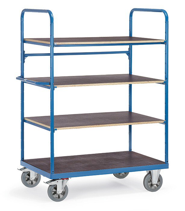 Chariot à plateaux Surface de chargement 1000 x 700 mm  #zoom-1