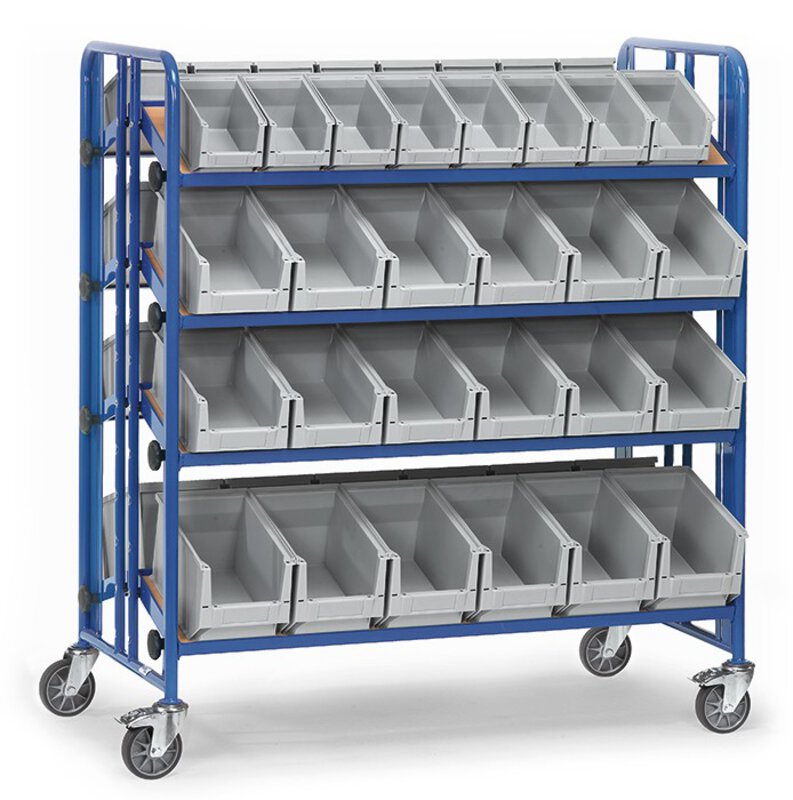 Area di carico del carrello di montaggio 1280 x 2x315 mm 