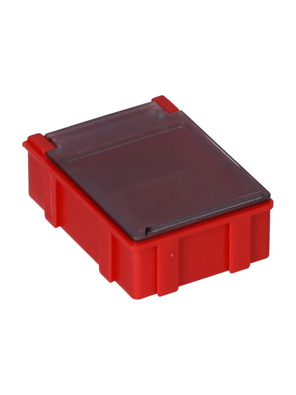 Boîte CMS ESD N3, 41 x 37 x 15 mm, rouge/transparent métallisé #4