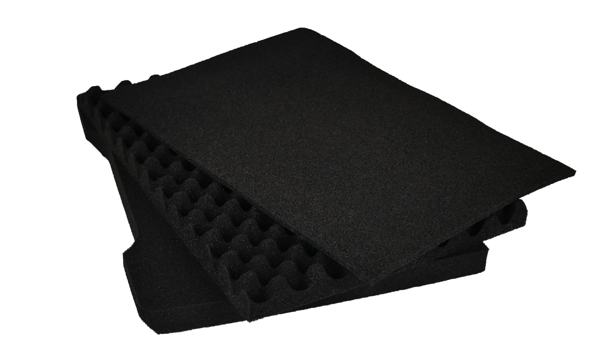 Grid foam for ESD case K2000 ESD, black, compartment size: 157 x 71 mm #zoom-1