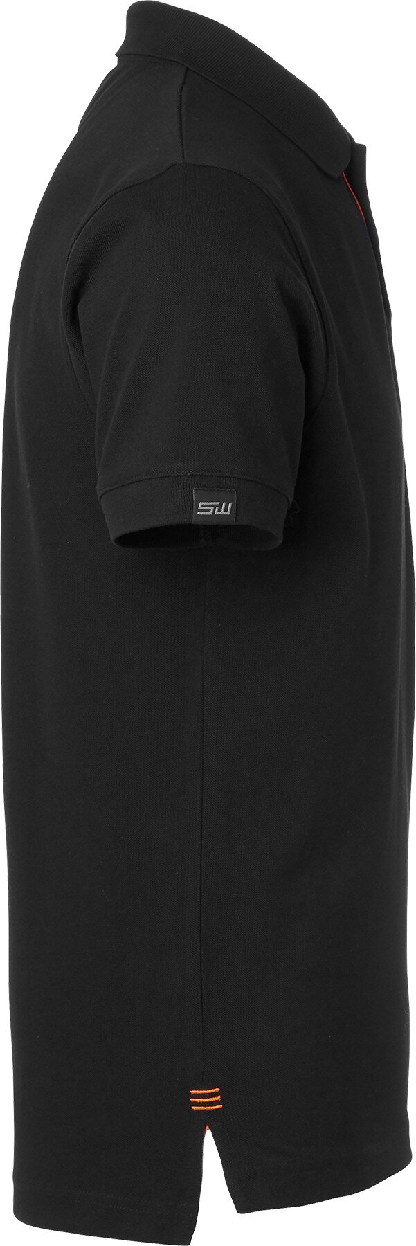 Weston Polo, Male, Black/orange, 3XL #zoom-2