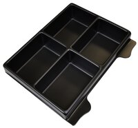 ESD-inzetstuk voor ESD-koffer K 2006, 4 vakken à 149 x 104 mm #thumbnail-1