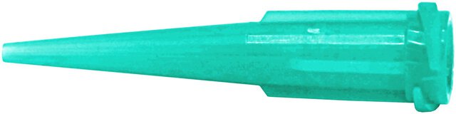 Dosiernadel, konisch, Gauge 18, grün, spitzenform konisch