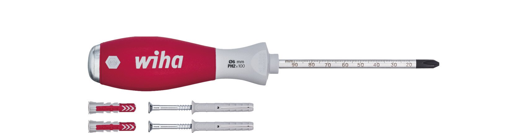 Set di punzoni per tasselli SoftFinish® con tasselli con lama rotonda da 6 mm 5 pz (41289) #zoom-2