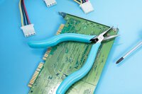 Weller Xcelite 6-1/2" ESD-sichere gezahnte Backen Dünne Lang -Spitzzange #thumbnail-6